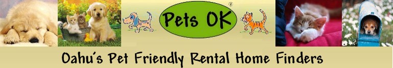 Pets OK Hawaii apartment and home rental listing service